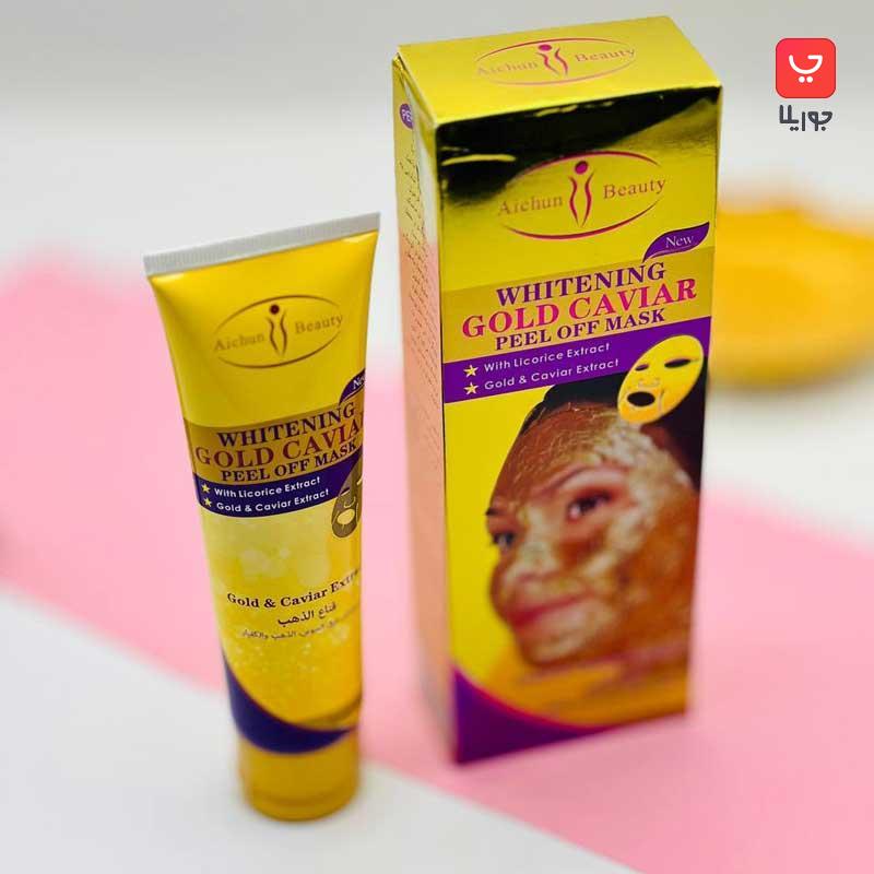 ماسک صورت خاویار طلایی آیچون بیوتی Aichun Beauty Gold Caviar